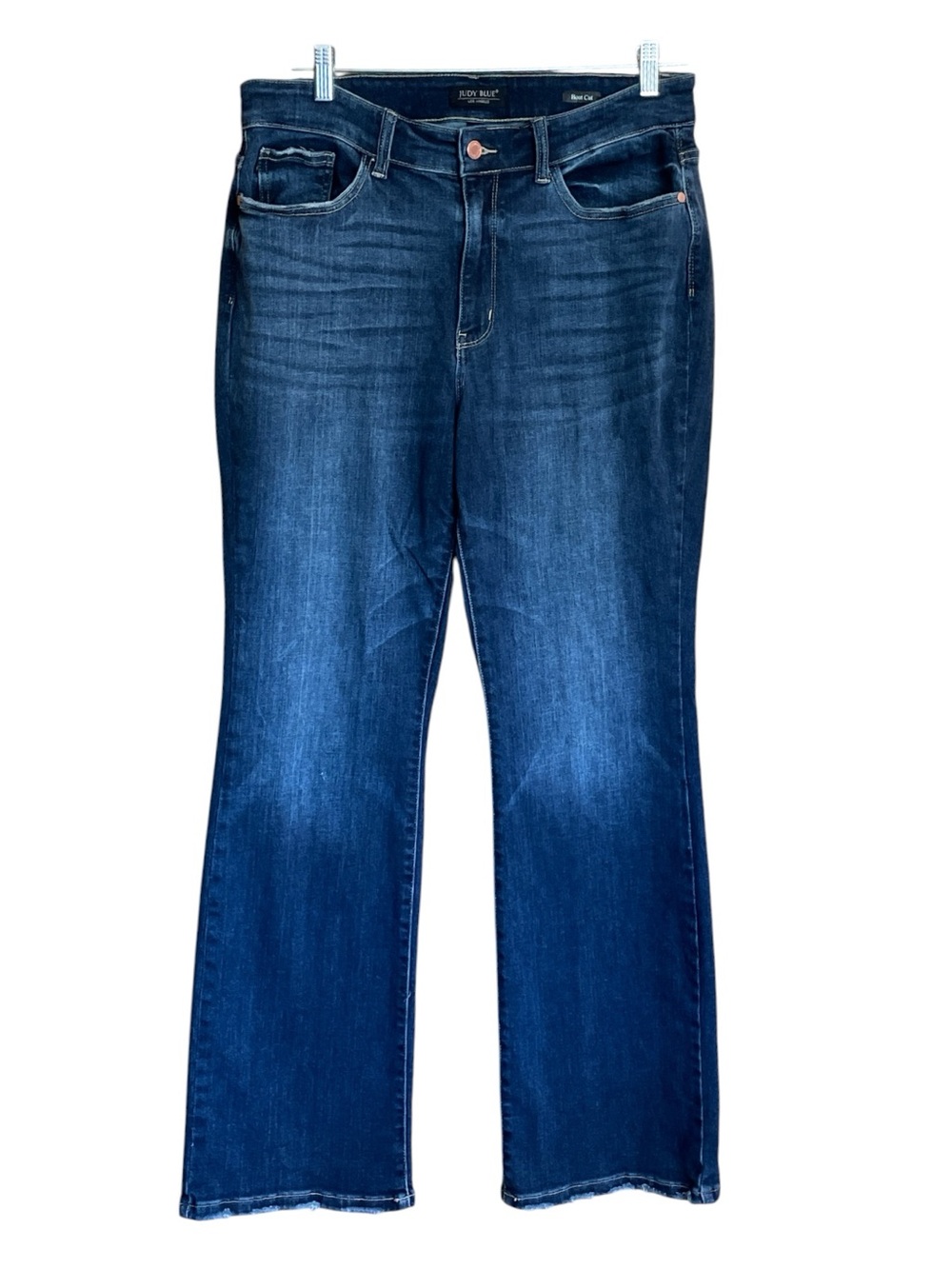 Judy Blue Bootcut Jeans Women’s 14W Dark Wash High Rise Stretch Denim